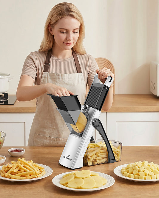 The Pro Mandoline Slicer 2.0 & Chopper