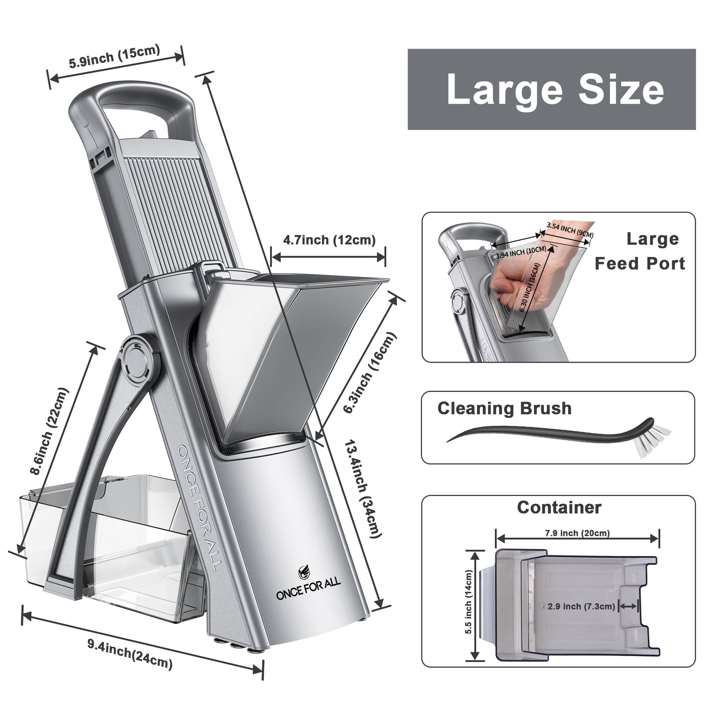 Upgraded Vegetable Slicer & Food Chopper
