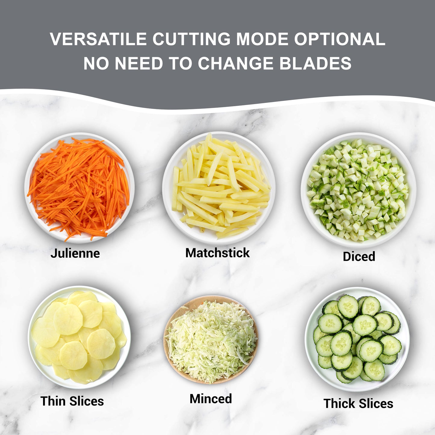 Upgraded Vegetable Slicer & Food Chopper