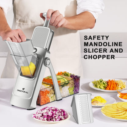 The Pro Mandoline Slicer 3.0 & Chopper & Grater