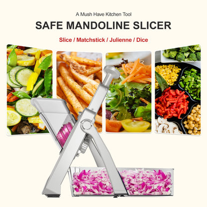 The Pro Mandoline Slicer 3.0 & Chopper & Grater