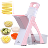 ONCE FOR ALL Mandoline Slicer, Stainless Steel Vegetable Slicer Chopper