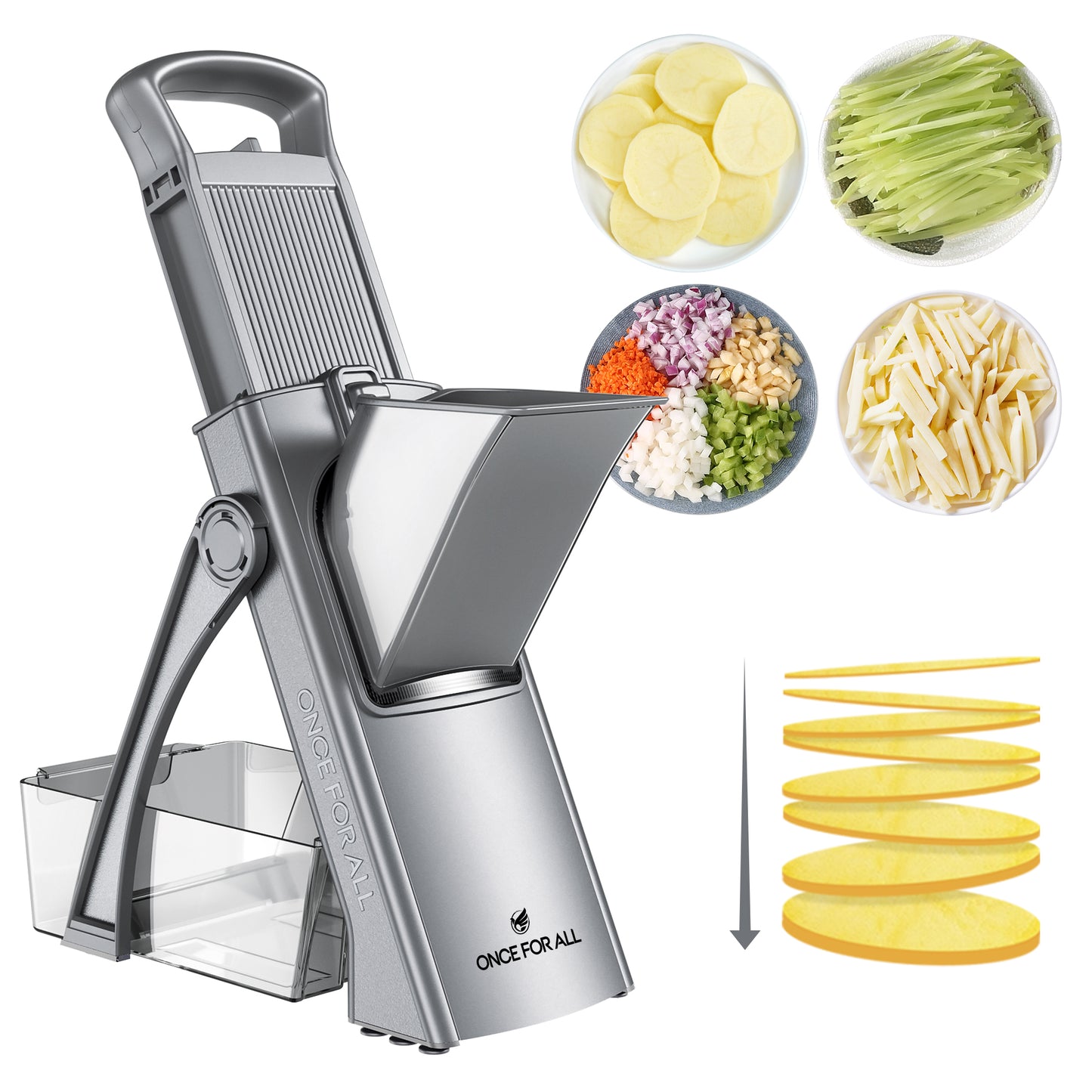 Upgraded Vegetable Slicer & Food Chopper