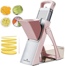 Load image into Gallery viewer, ONCE FOR ALL Mandoline Slicer, Stainless Steel Vegetable Slicer Chopper
