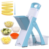 ONCE FOR ALL Mandoline Slicer, Stainless Steel Vegetable Slicer Chopper