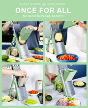 Load image into Gallery viewer, ONCE FOR ALL Mandoline Slicer, Adjustable Thickness Vegetable Slicer and Chopper
