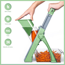 Load image into Gallery viewer, ONCE FOR ALL Mandoline Slicer, Adjustable Thickness Vegetable Slicer and Chopper
