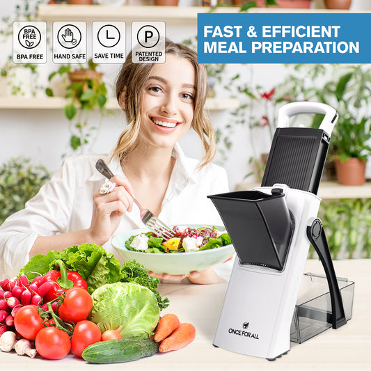 The Pro Mandoline Slicer 2.0 & Chopper