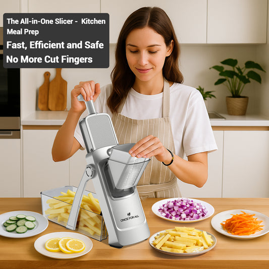 The Pro Mandoline Slicer 3.0 & Chopper & Grater
