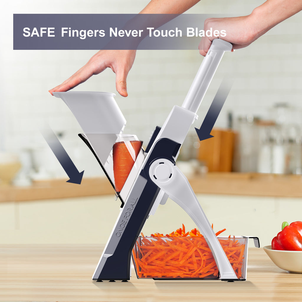 ONCE FOR ALL Mandolie Slicer  Vegetable Chopper Food Cutter