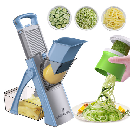 ONCE FOR ALL Mandolie Slicer  Vegetable Chopper Food Cutter