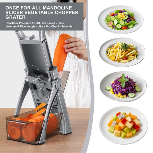 Upgraded Vegetable Slicer & Food Chopper