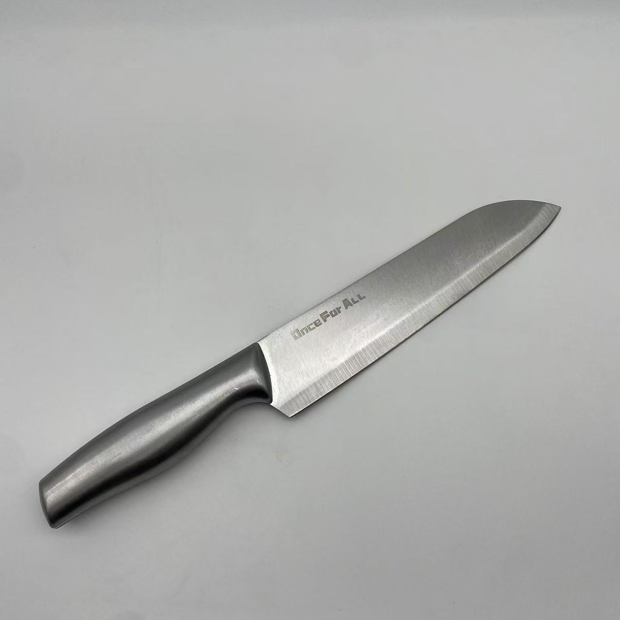 Once For ALL  vegetable knives 11-3/4" Chef's Knife Forged Blade Metal Handle
