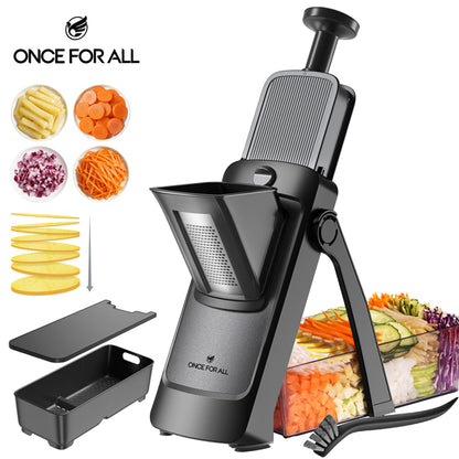 The Pro Mandoline Slicer 3.0 & Chopper & Grater