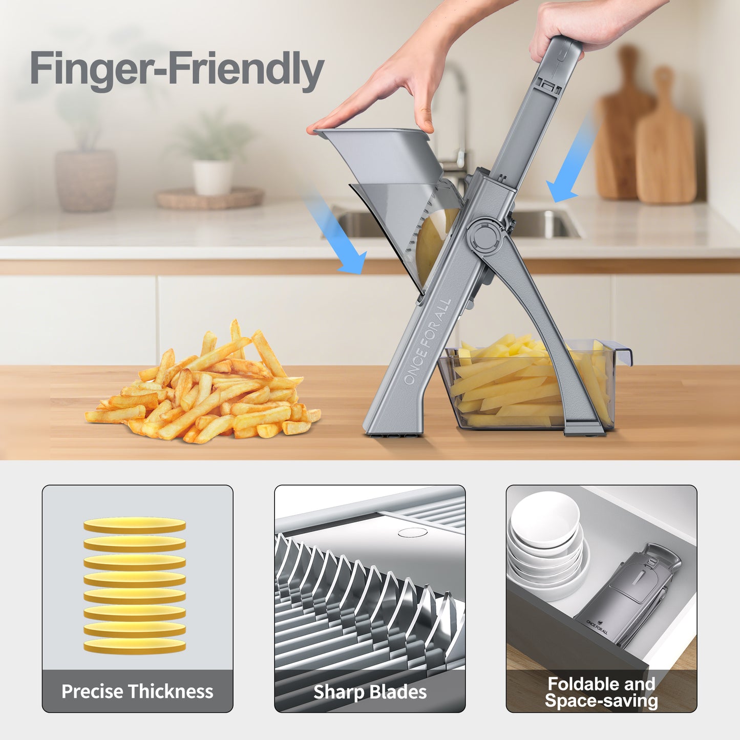 Upgraded Vegetable Slicer & Food Chopper