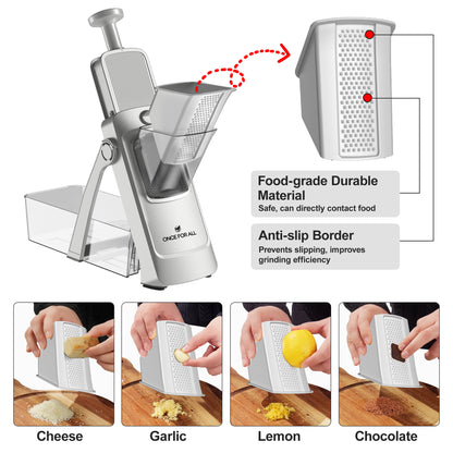 The Pro Mandoline Slicer 3.0 & Chopper & Grater