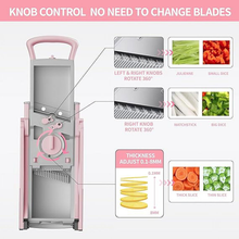 Load image into Gallery viewer, ONCE FOR ALL Mandoline Slicer, Stainless Steel Vegetable Slicer Chopper
