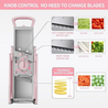 ONCE FOR ALL Mandoline Slicer, Stainless Steel Vegetable Slicer Chopper