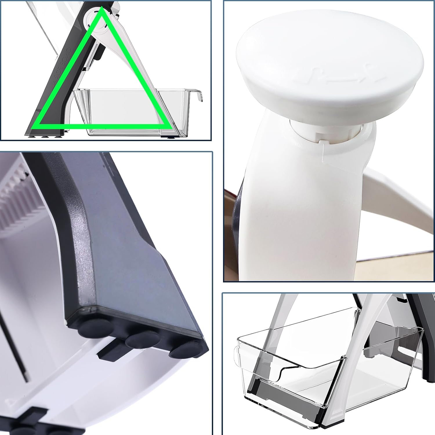 ONCE FOR ALL Adjustable Mandoline Slicer