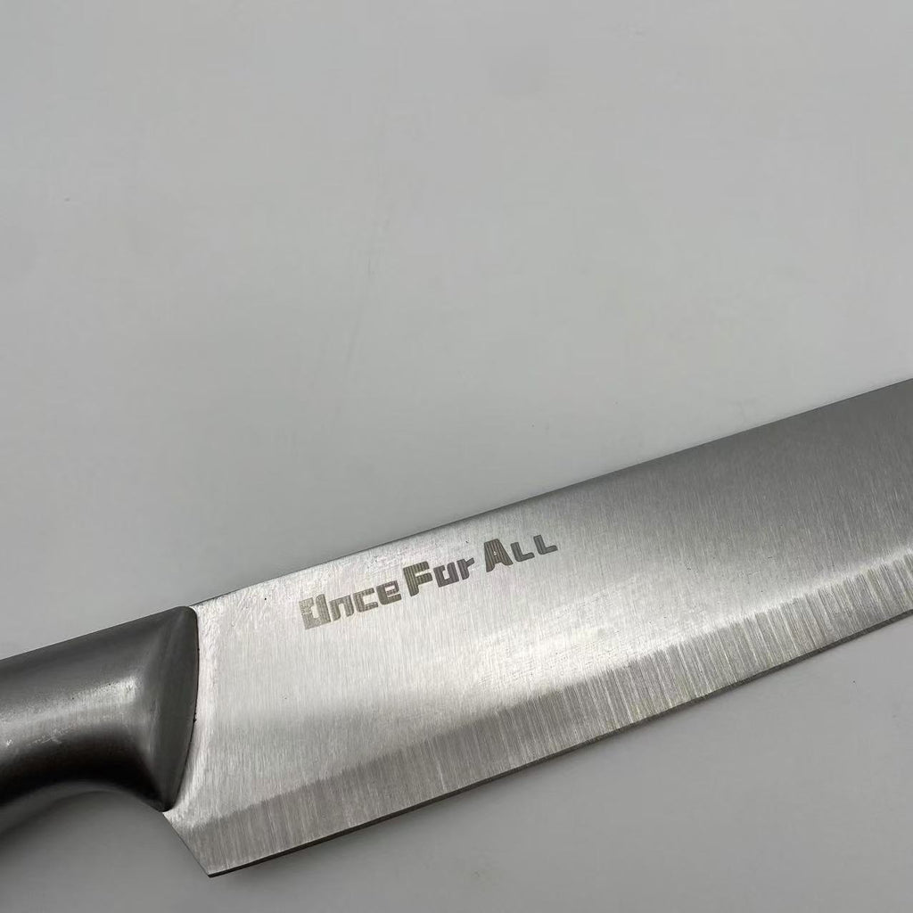 Once For ALL  vegetable knives 11-3/4" Chef's Knife Forged Blade Metal Handle