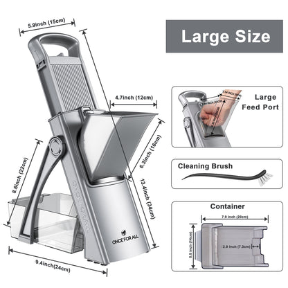 Upgraded Vegetable Slicer & Food Chopper