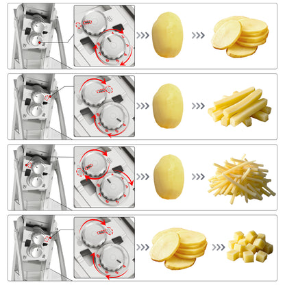 The Pro Mandoline Slicer 3.0 & Chopper & Grater