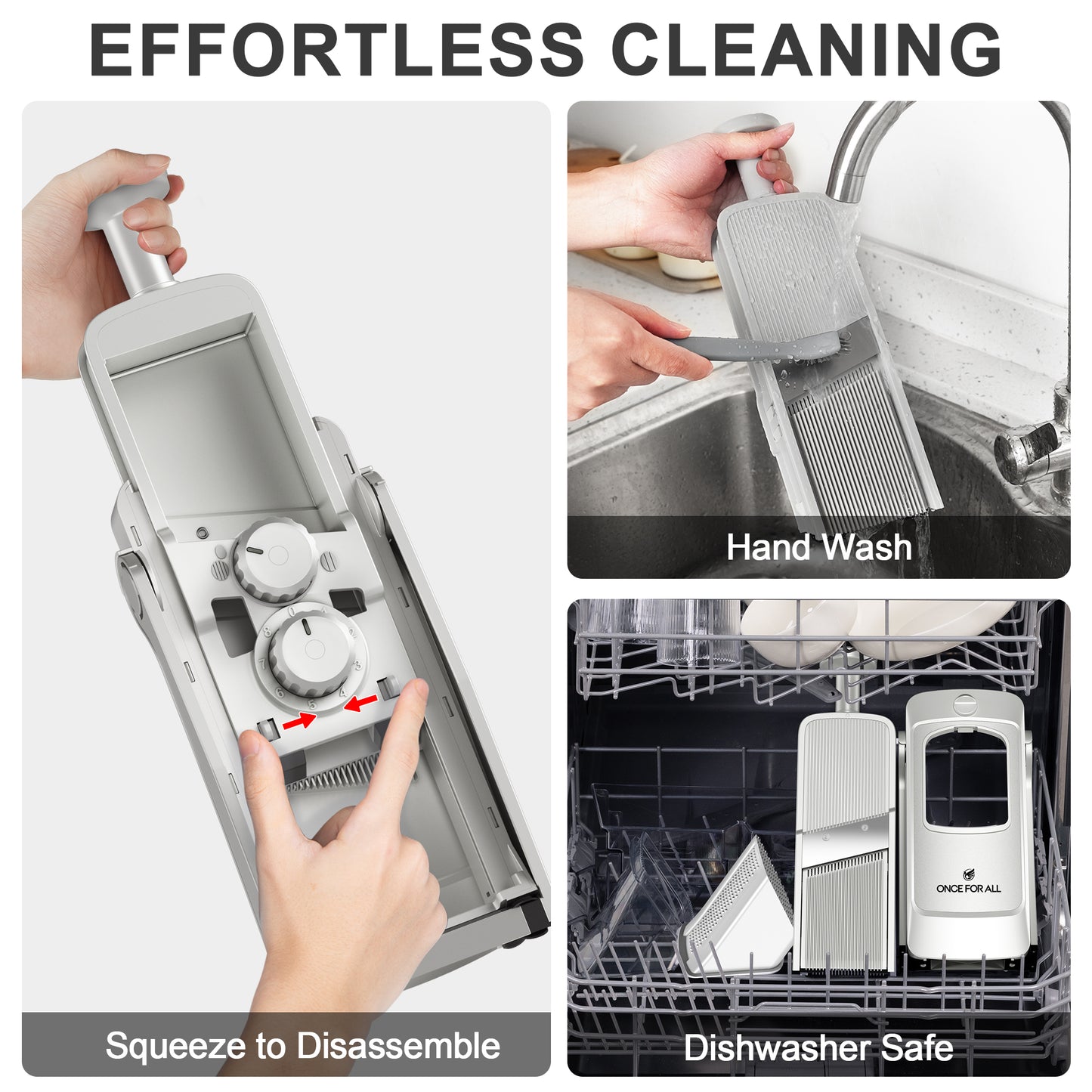 The Pro Mandoline Slicer 3.0 & Chopper & Grater