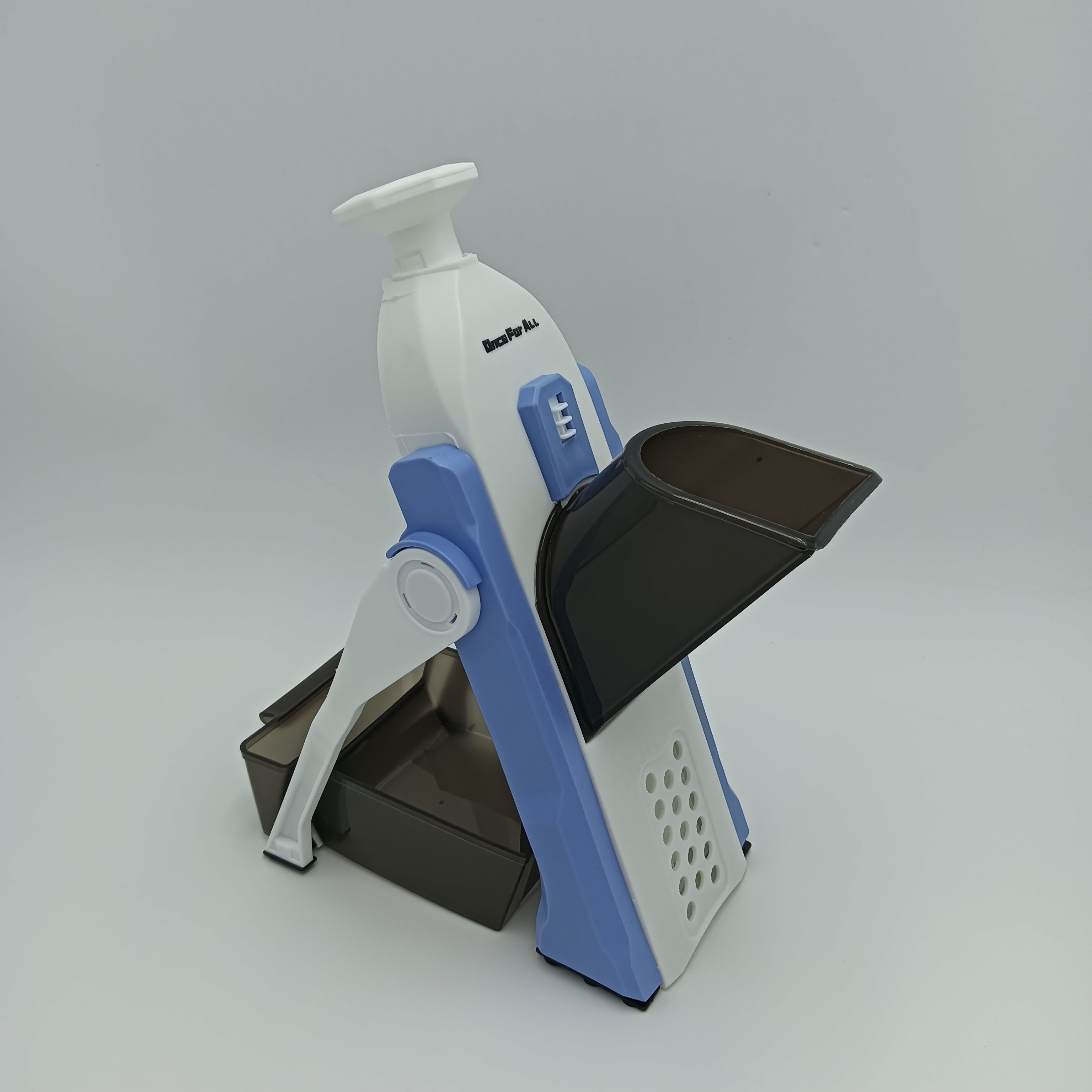 Once For ALL vegetable slicers Upgrade Safe Mandoline Slicer for Kitchen, 5 in 1 Vegetable Chopper, Mandolin Potato Slicer