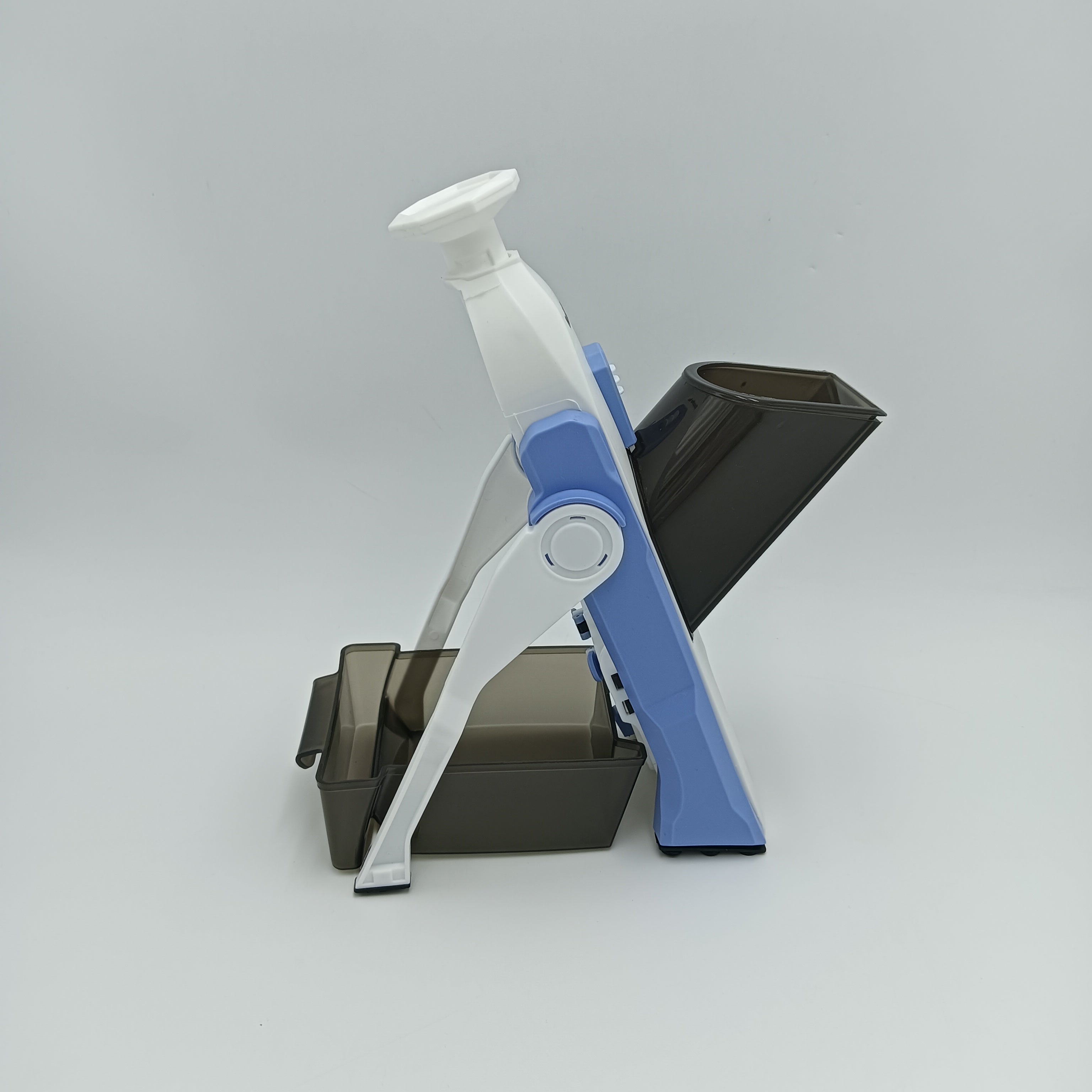 Once For ALL vegetable slicers Upgrade Safe Mandoline Slicer for Kitchen, 5 in 1 Vegetable Chopper, Mandolin Potato Slicer