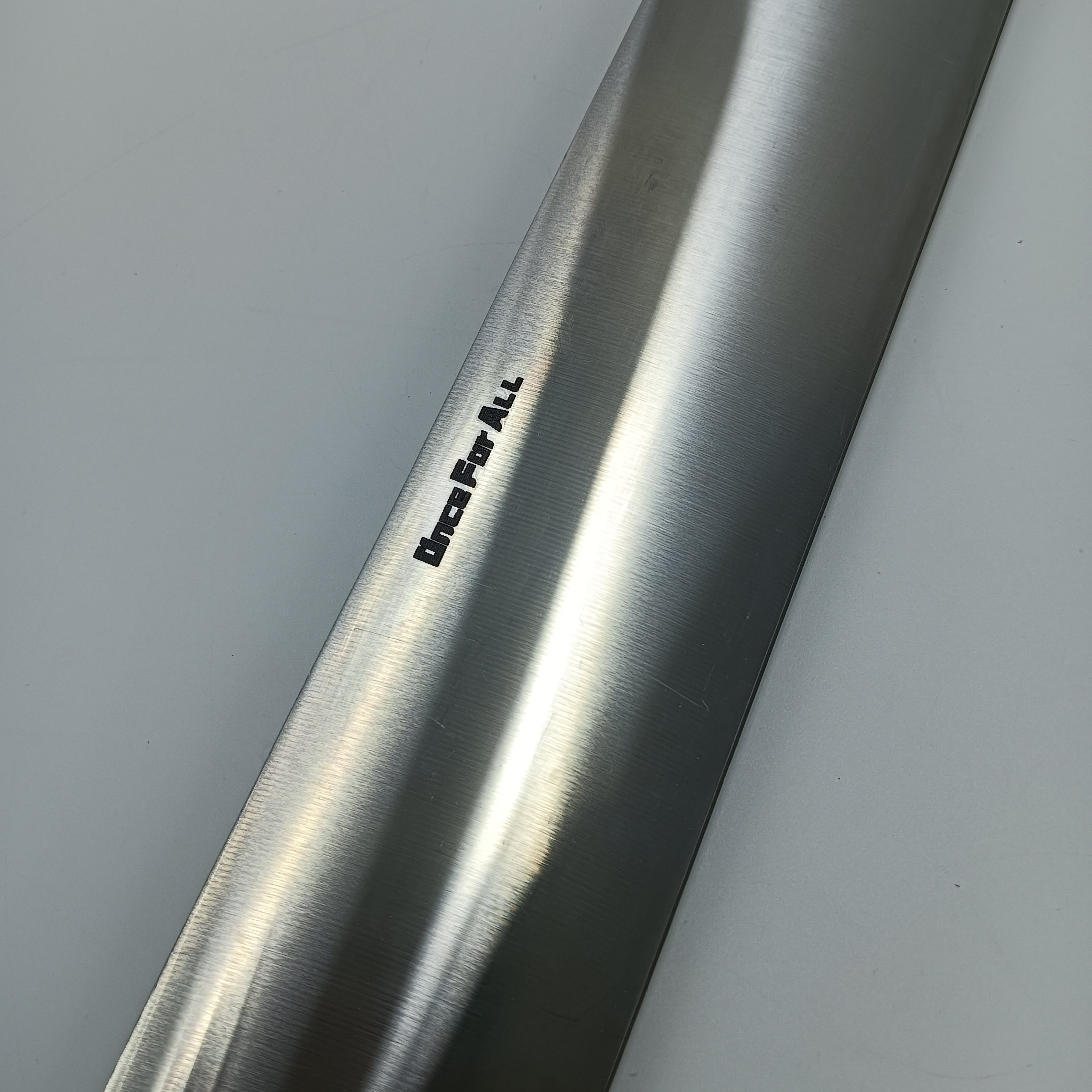 Once For ALL fleshing knives 12 Inch Fleshing Knife Hide Tanning Fleshing Tool Stainless Steel Hide Tanning Fleshing Tool