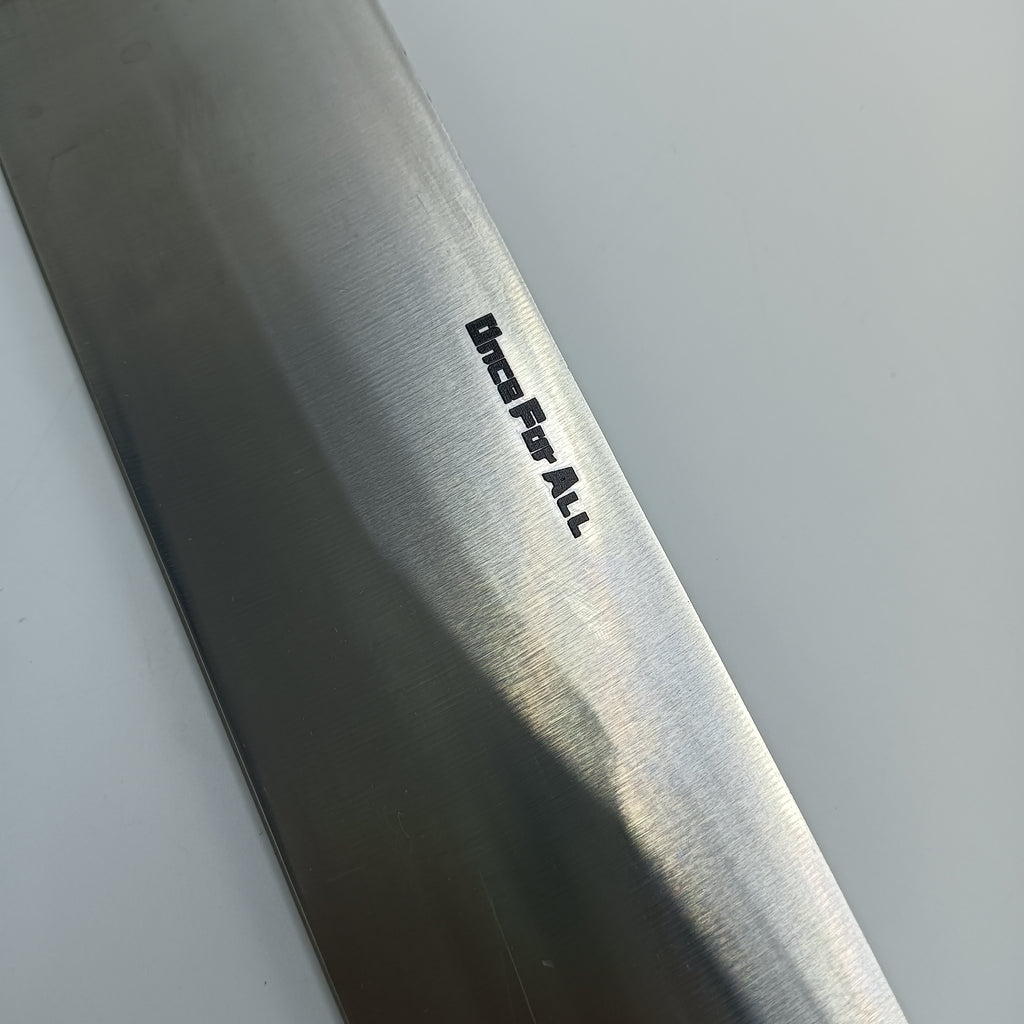 Once For ALL fleshing knives 12 Inch Fleshing Knife Hide Tanning Fleshing Tool Stainless Steel Hide Tanning Fleshing Tool