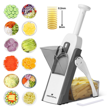 Load image into Gallery viewer, ONCE FOR ALL Mandoline Food Slicer, Kitchen Adjustable Vegetable Cutter
