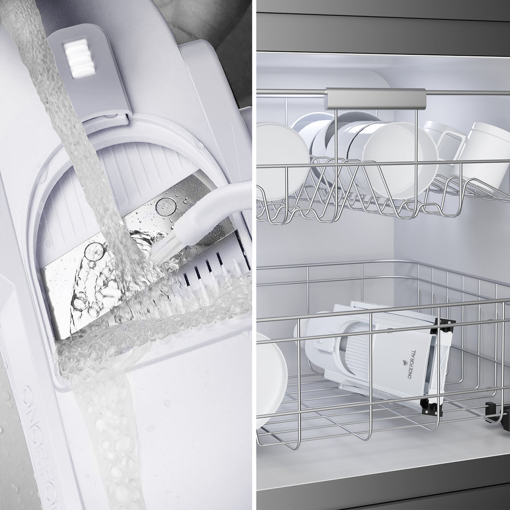 ONCE FOR ALL Adjustable Mandoline Slicer